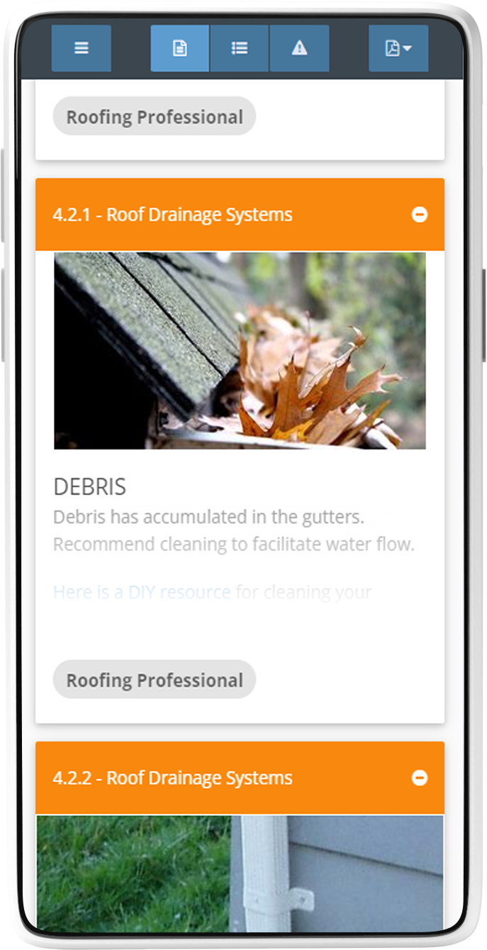 Our Spectora reports can be viewed on any device!